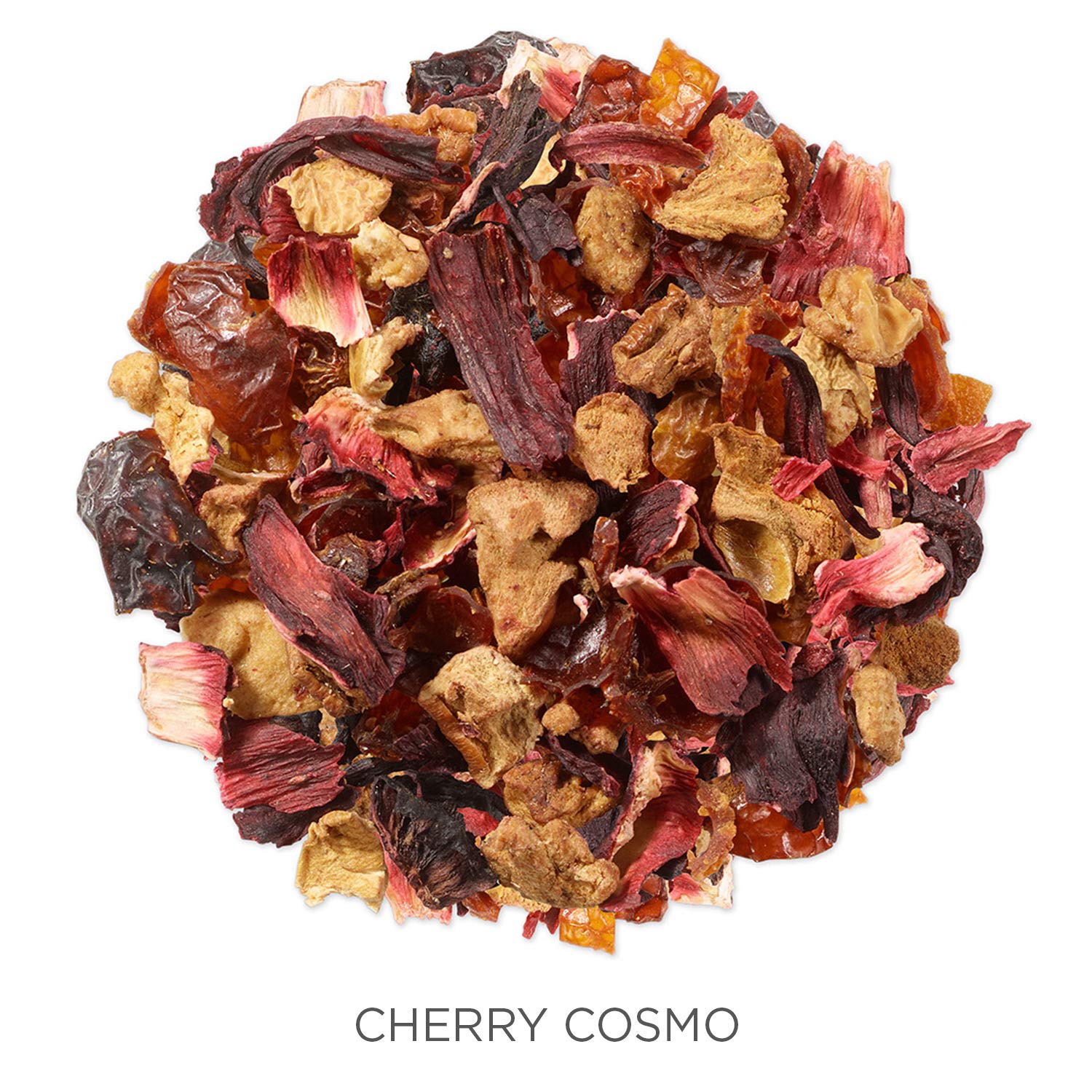 Tea Forte Cherry Cosmo Premium Organic Loose Leaf Caffeine-Free Herbal Tea Blend Canister, Makes 35-50 Cups