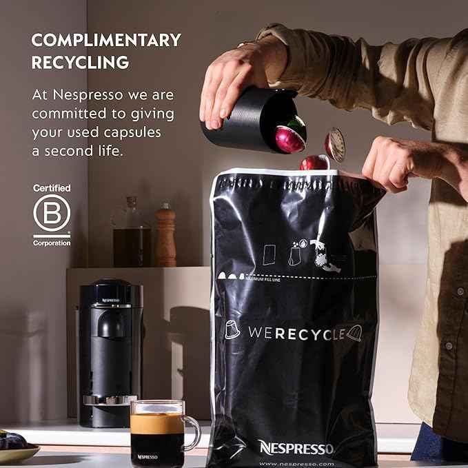 Nespresso Vertuo Pop+ Coffee and Espresso Maker by Breville, Lilac