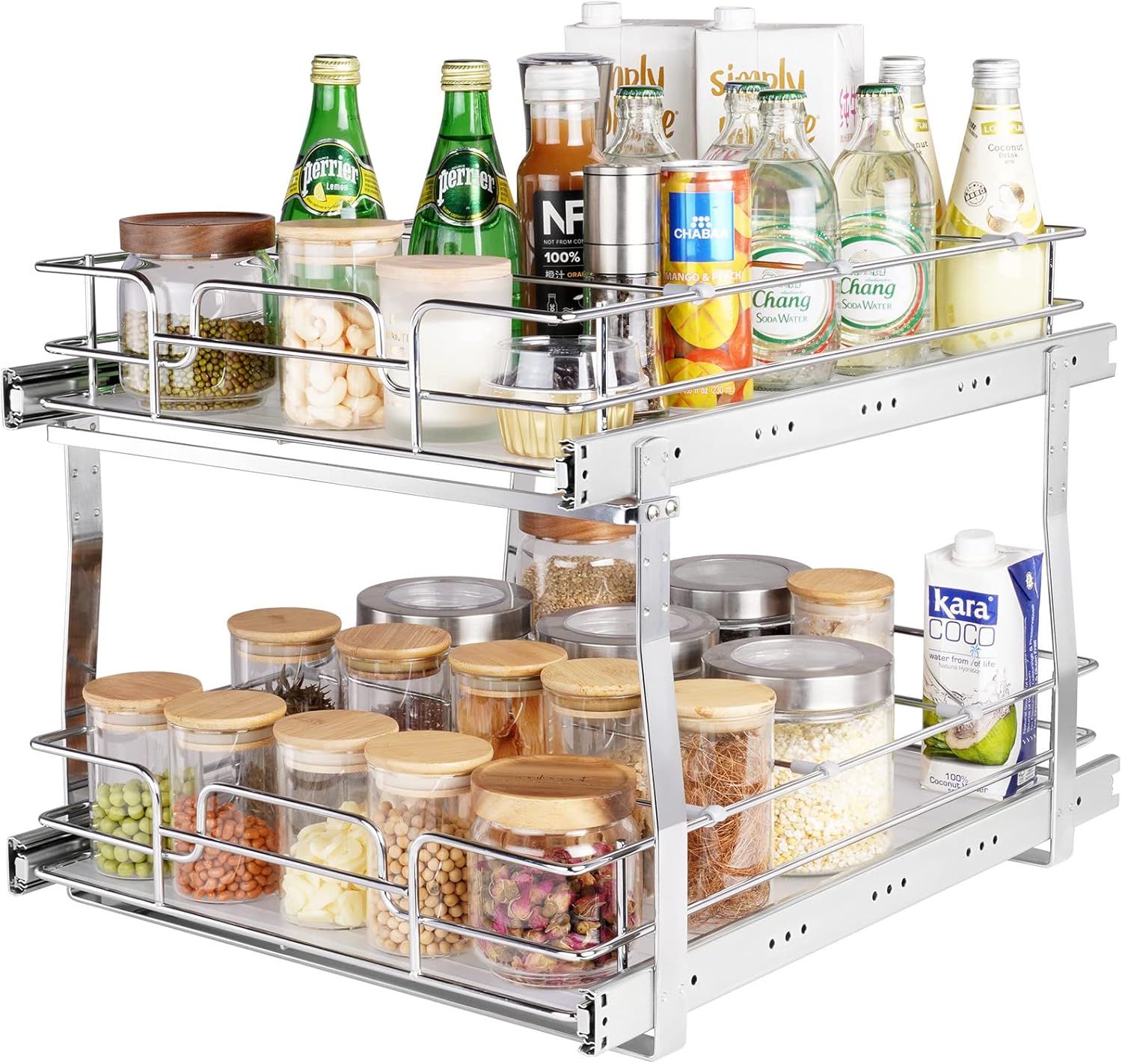 VEVOR Pull Out Cabinet Organizer, 17