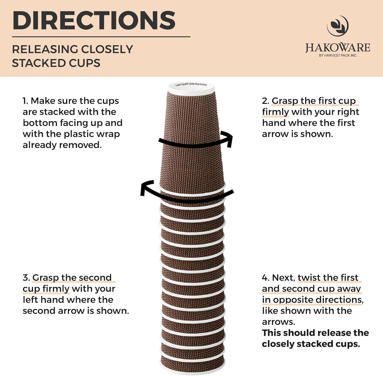 [85 SET]Harvest Pack 16 oz Coffee Cups, Disposable Insulated Ripple Coffee Cups, Double-Walled To go Cups with Lids, Brown Geometric, Drinking Paper Cups for Tea Hot Chocolate Drinks