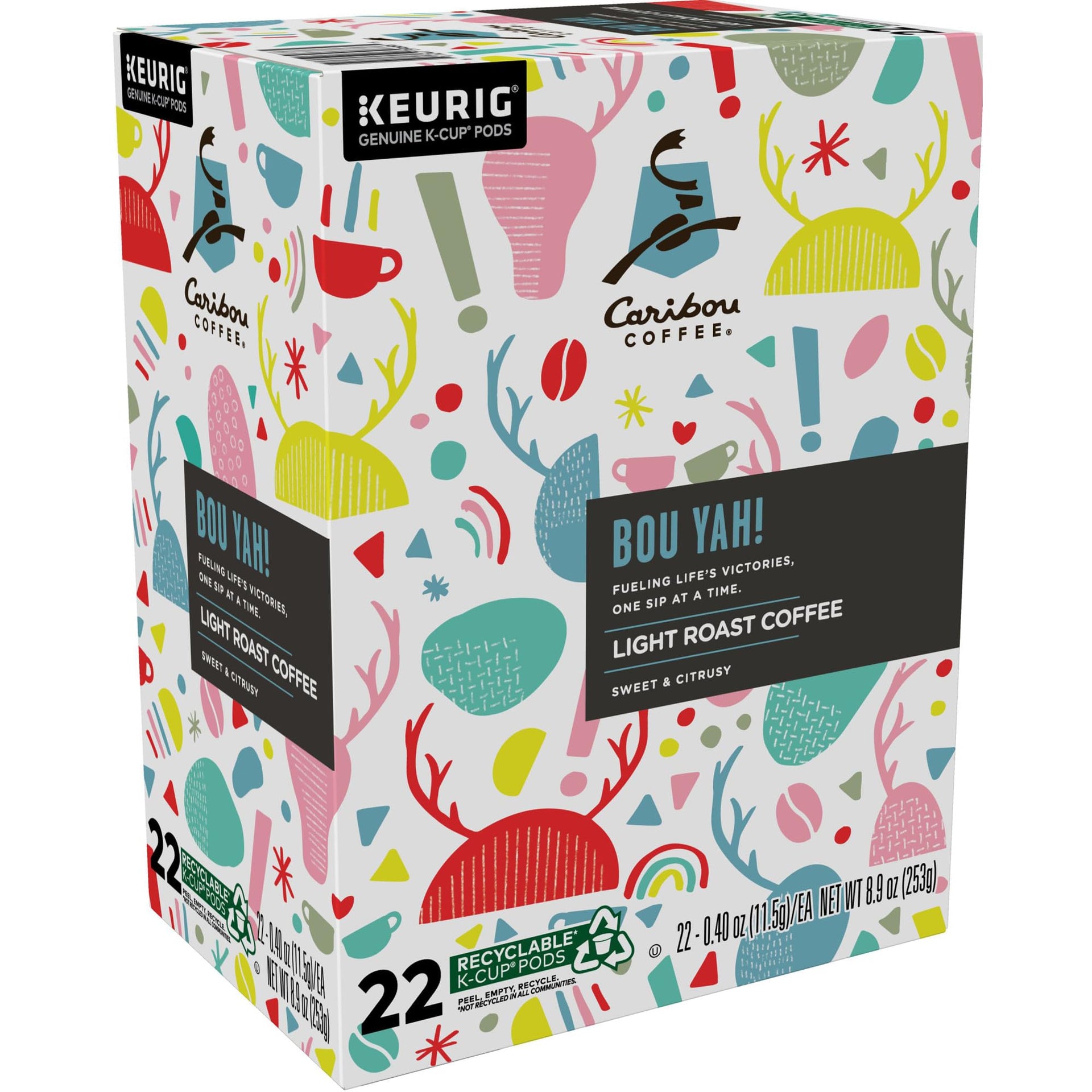 Bou-Yah, Keurig Single Serve K-Cup Pods, 22 Count