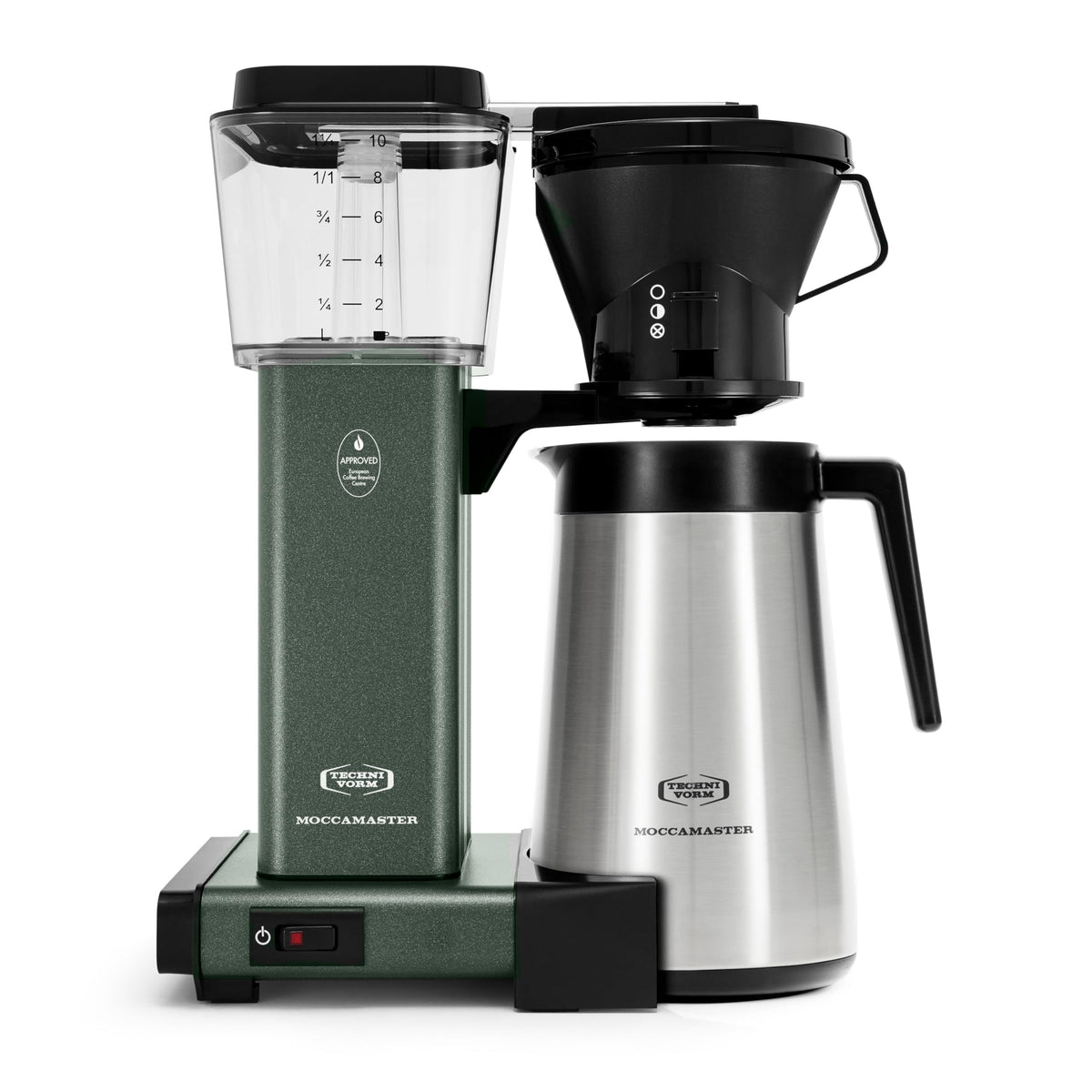 Drip coffee maker with 40 oz thermal carafe