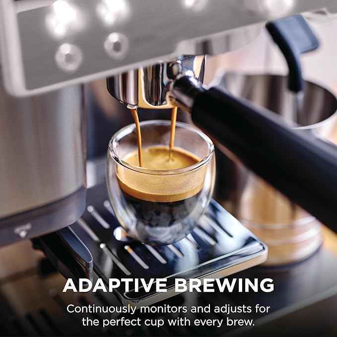 Ninja Luxe Cafe Premier Series, Espresso Machine, Drip Coffee, Rapid Cold Brew, Integrated Grinder, Hands-Free Frother, with Knock Box, Water Filter, Cleaning Tablets, Descaler, ES601GM