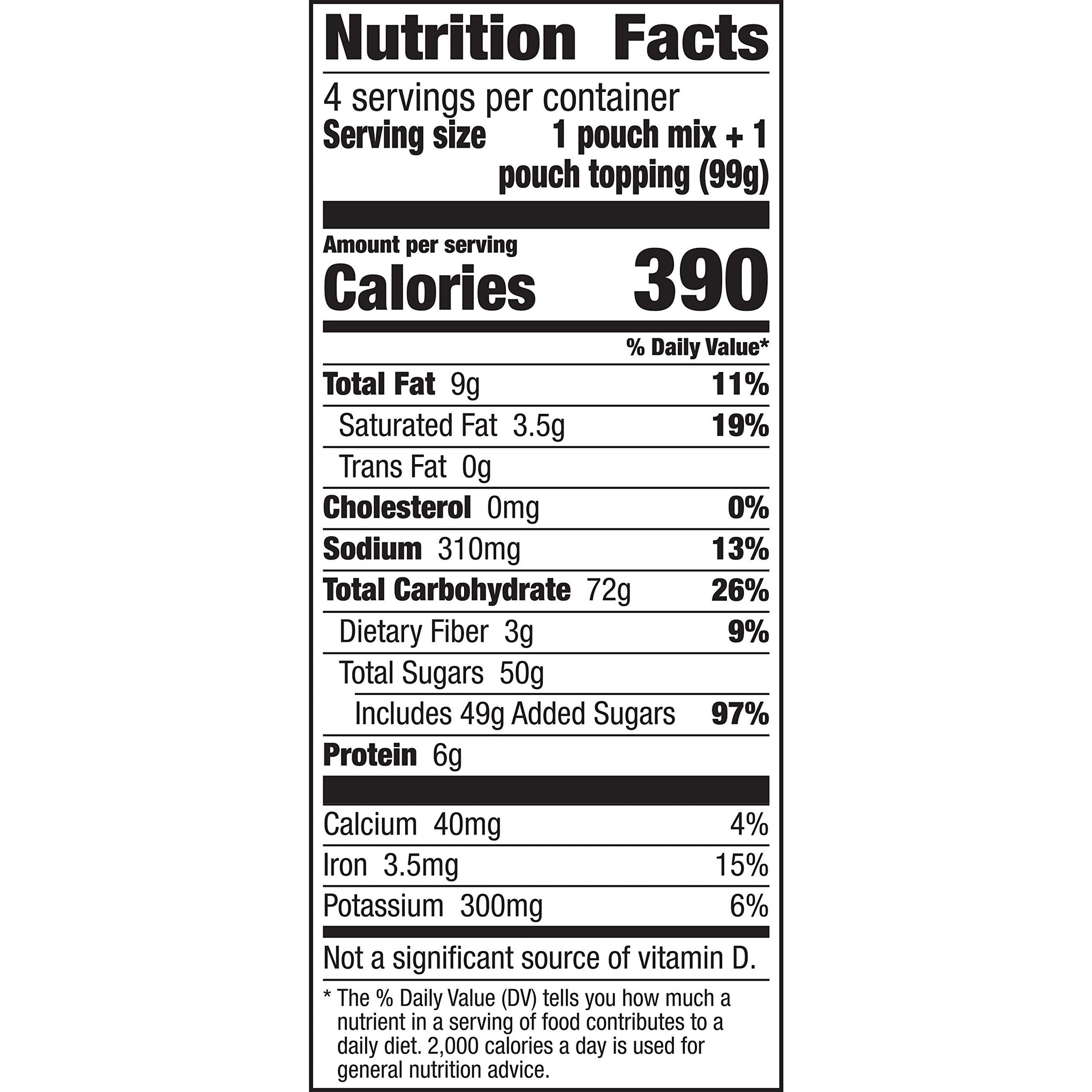 Mug Treats Hot Fudge Brownie Mix (83.4 Ounce)