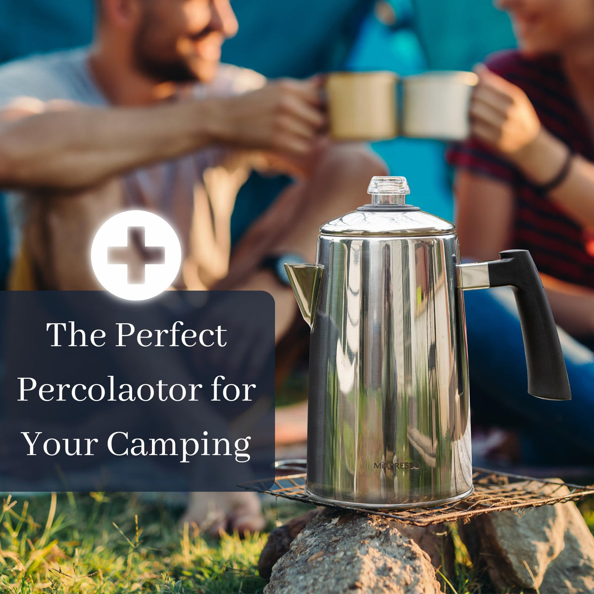 Portable 12 cup percolator coffee maker