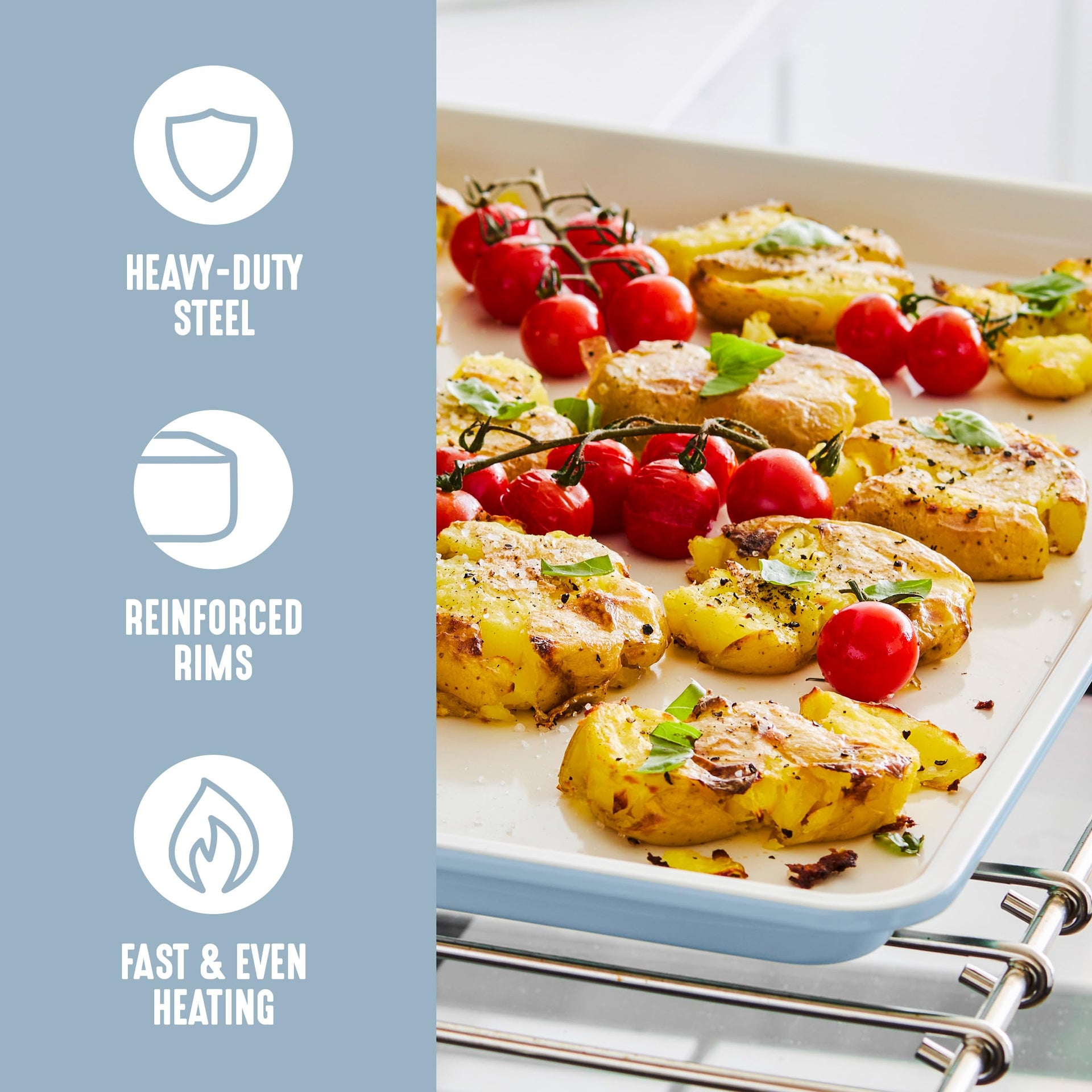 18” x 13” Ceramic Nonstick Half Cookie Sheet