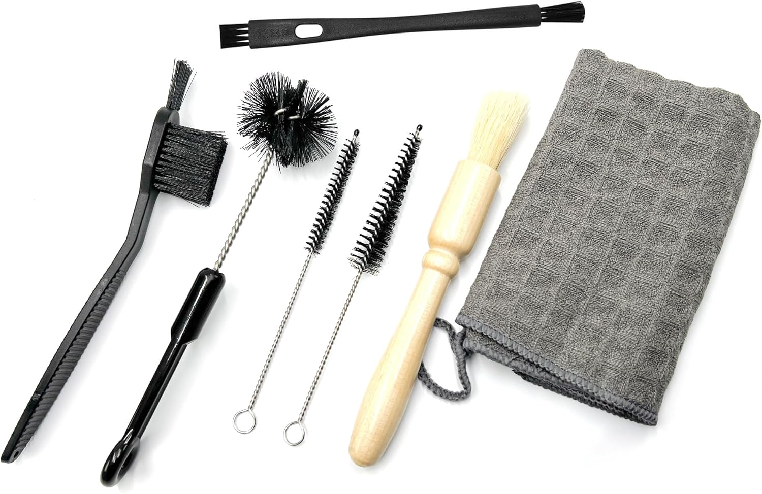 The Coffee Brush Cleaning kit is Suitable for Coffee Machine Grinding Machine Cleaning Coffee Pot Cleaning and Powder Cleaning