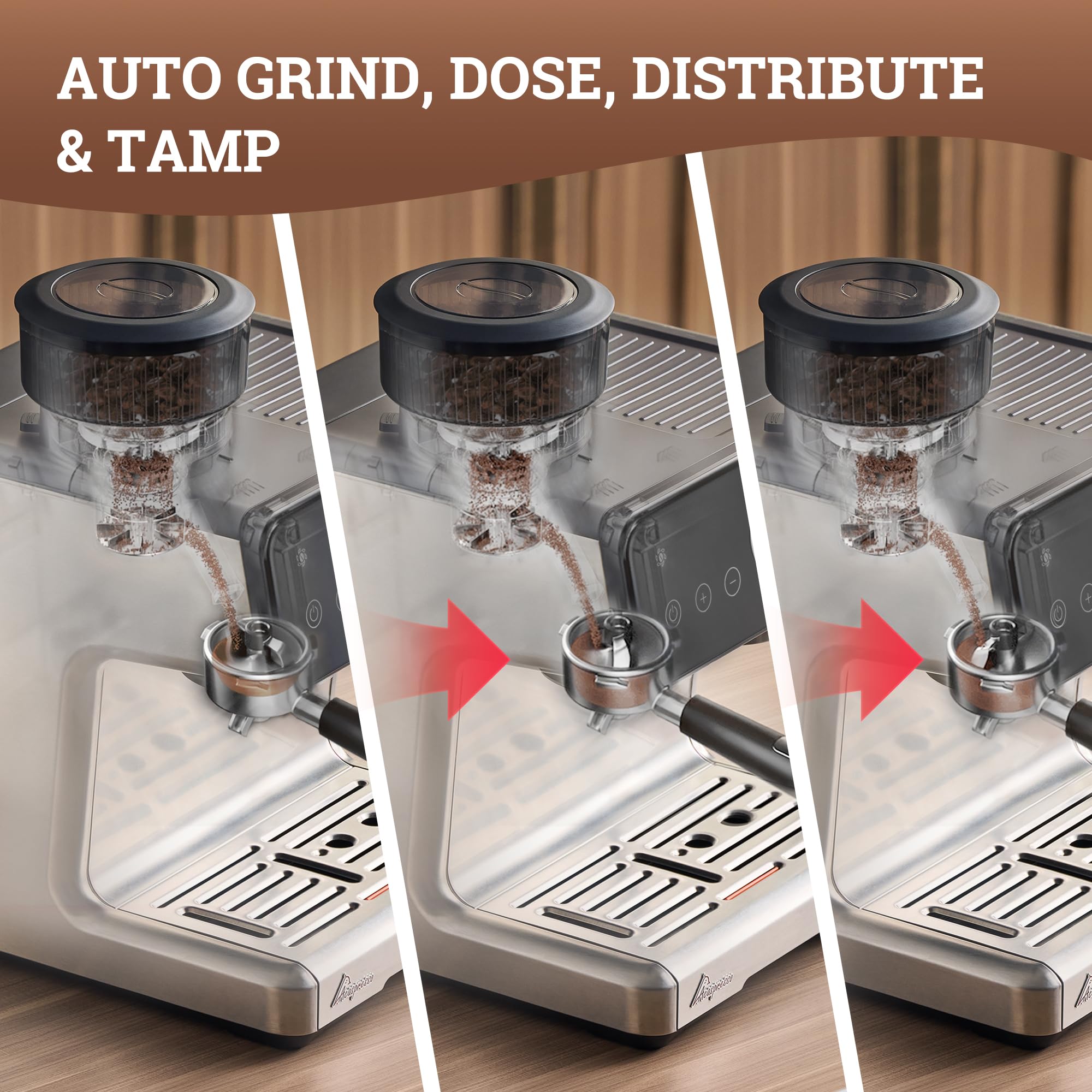 Espresso Machine with Grinder