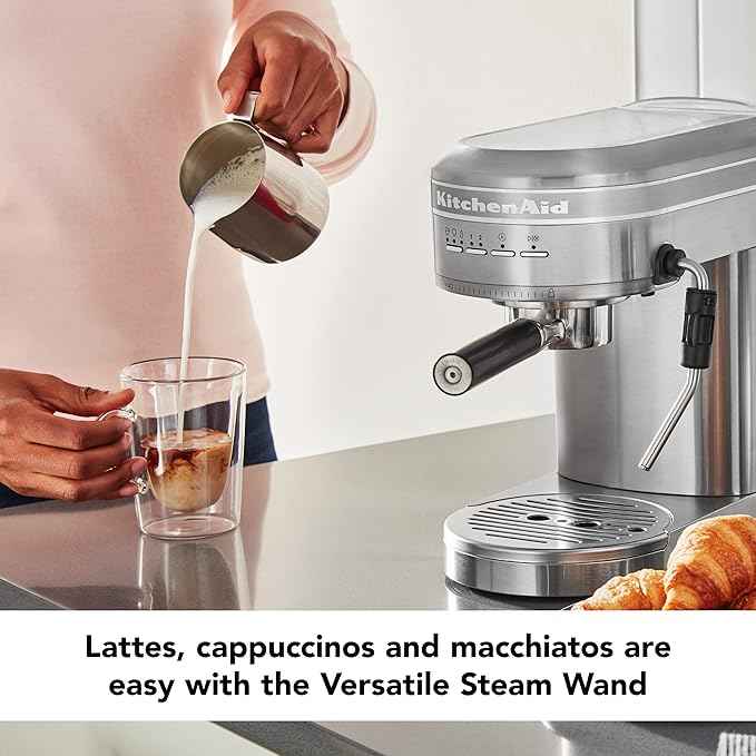 KitchenAid Metal Semi-Automatic Espresso Machine - KES6503