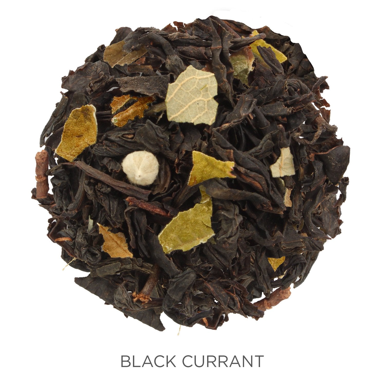 Tea Forte Black Currant Premium Organic Loose Leaf Caffeinated Black Tea Blend Canister, Makes 35-50 Cups