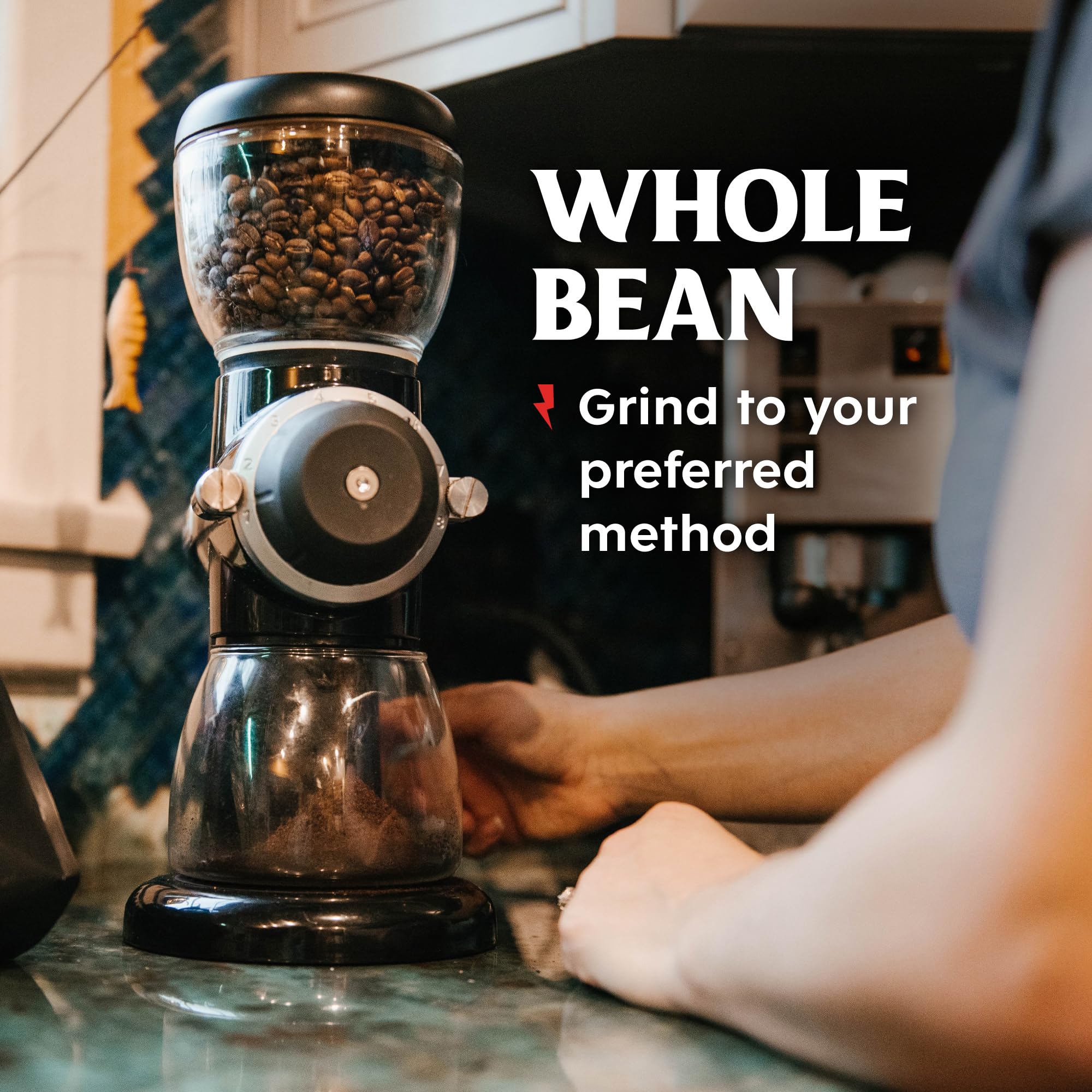 Organic Dark Roast Whole Bean Coffee (16 Ounce)