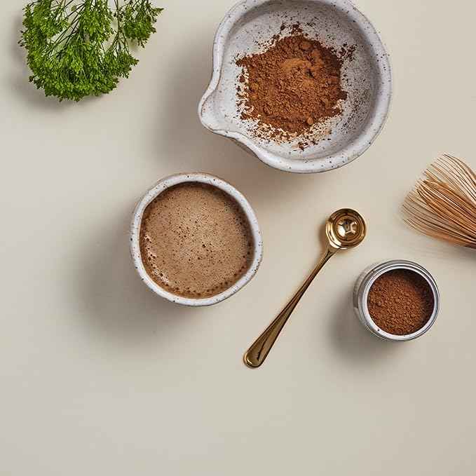 Matchaful Houjicha Powder - Organic Roasted Green Tea Powder - Smooth and Earthy with Flavor Notes of Coffee, Puffed Rice, Cacao - Enjoy Hot or Iced - 100g Bag