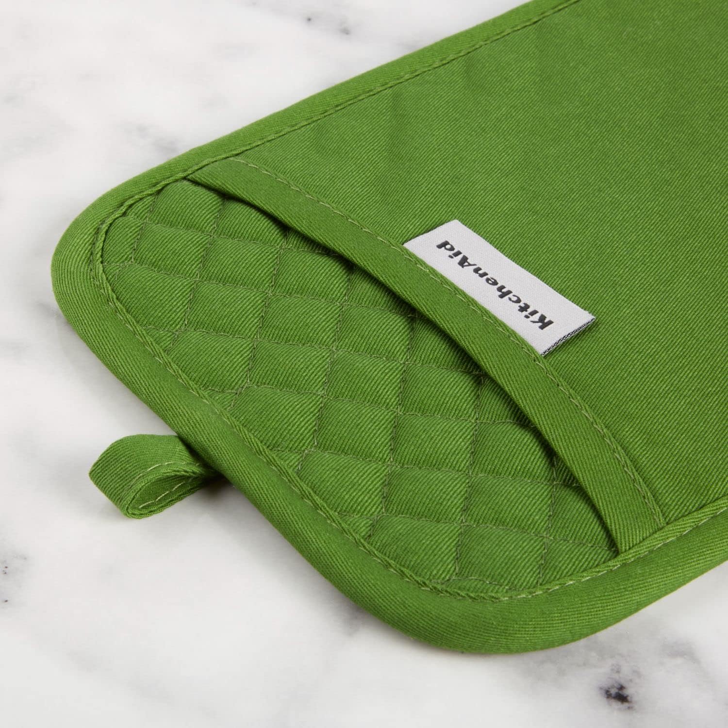 KitchenAid Asteroid Pot Holder 2-Pack Set, Matcha, 7"x10"