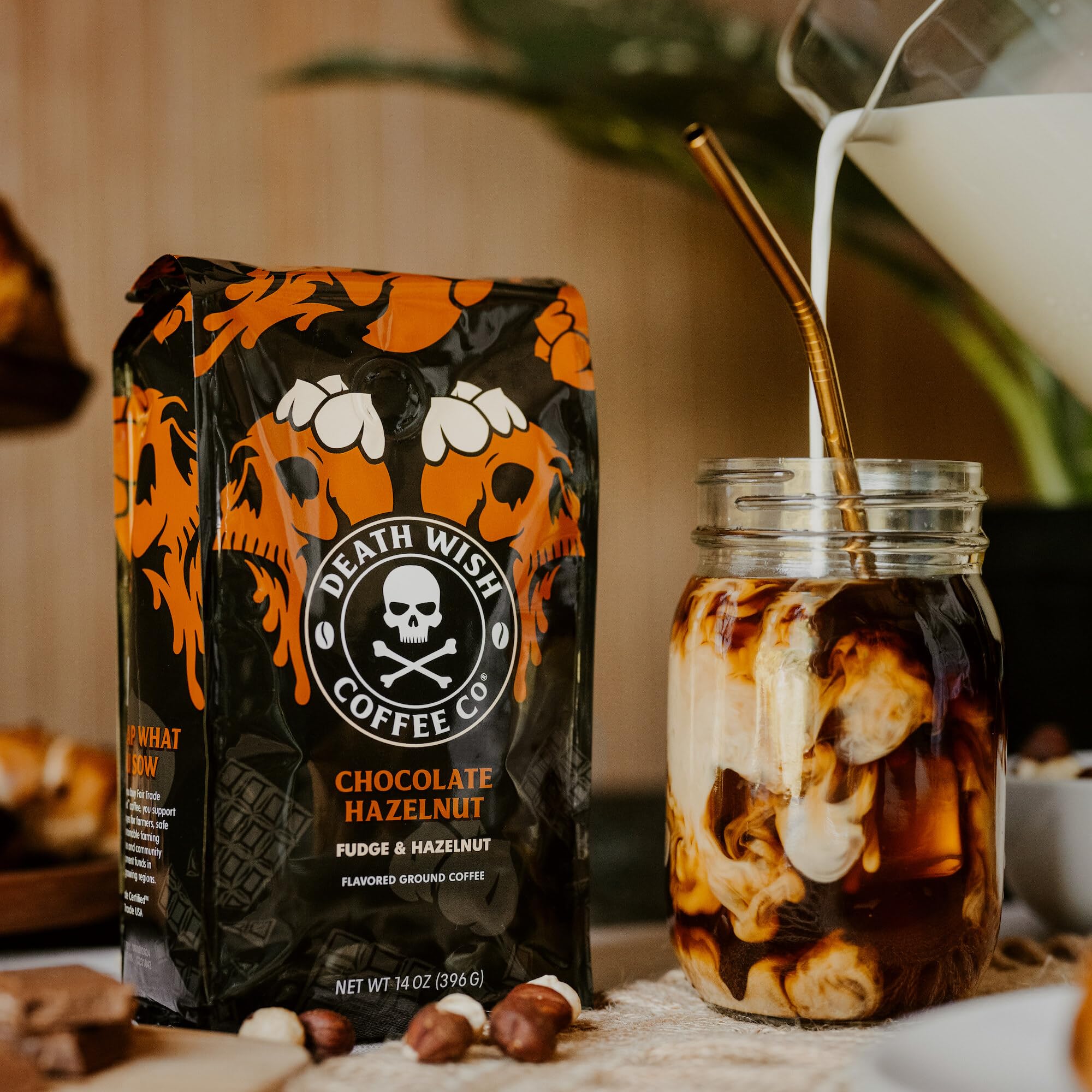 Chocolate Hazelnut Ground Coffee (14 Ounce)