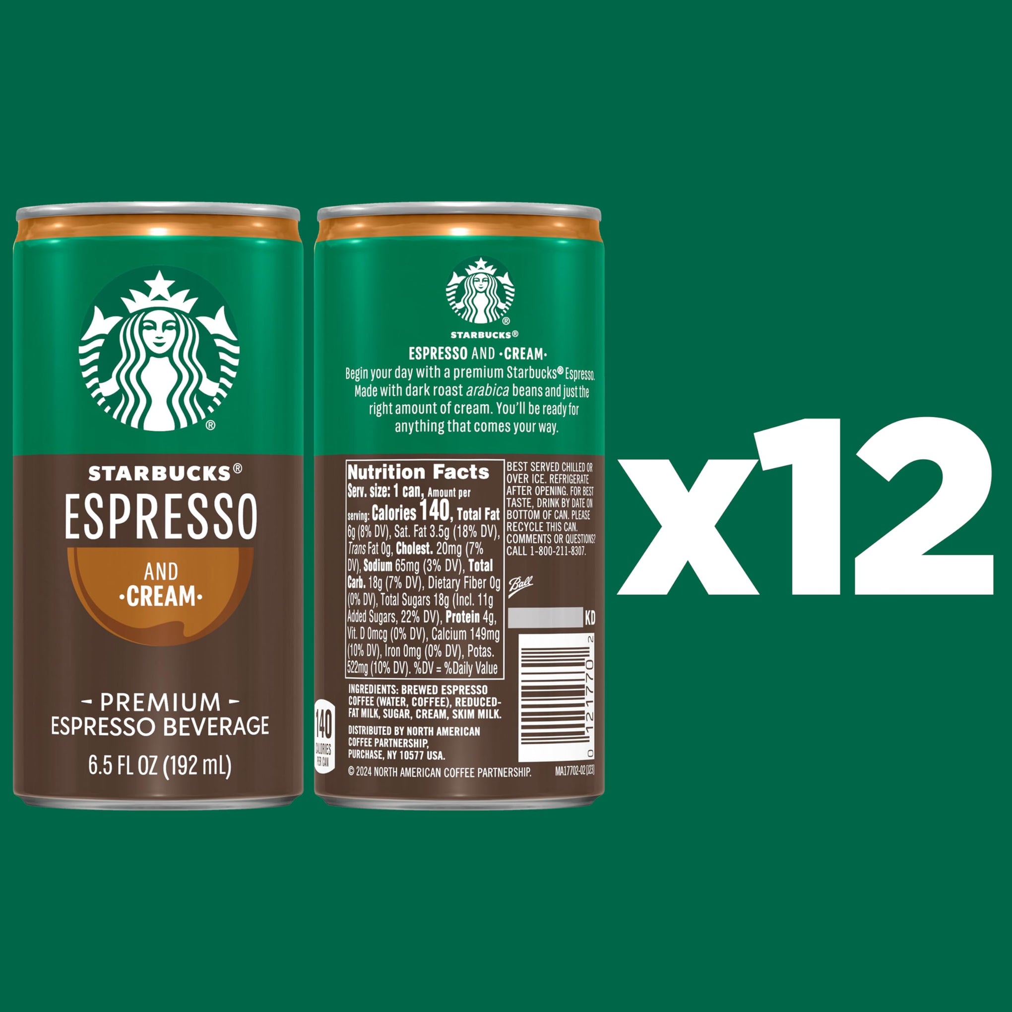 Espresso & Cream (78 Fl Oz)