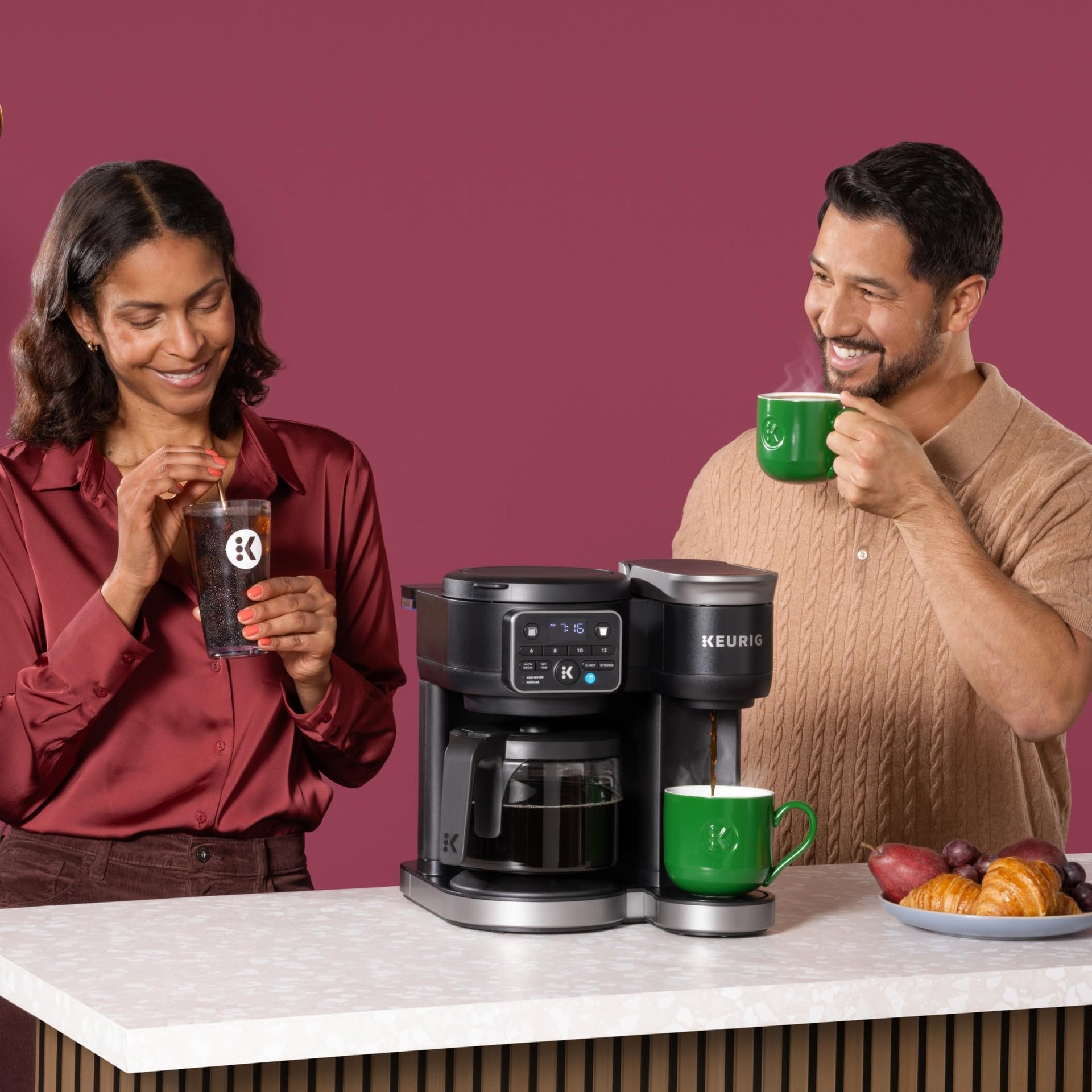 K Duo Hot & Iced Single Serve & Carafe Coffee Maker