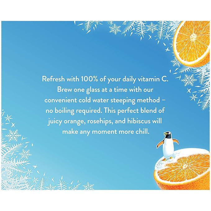 Celestial Seasonings Cold Brew Citrus Sunrise Iced Tea 18 tea bags
