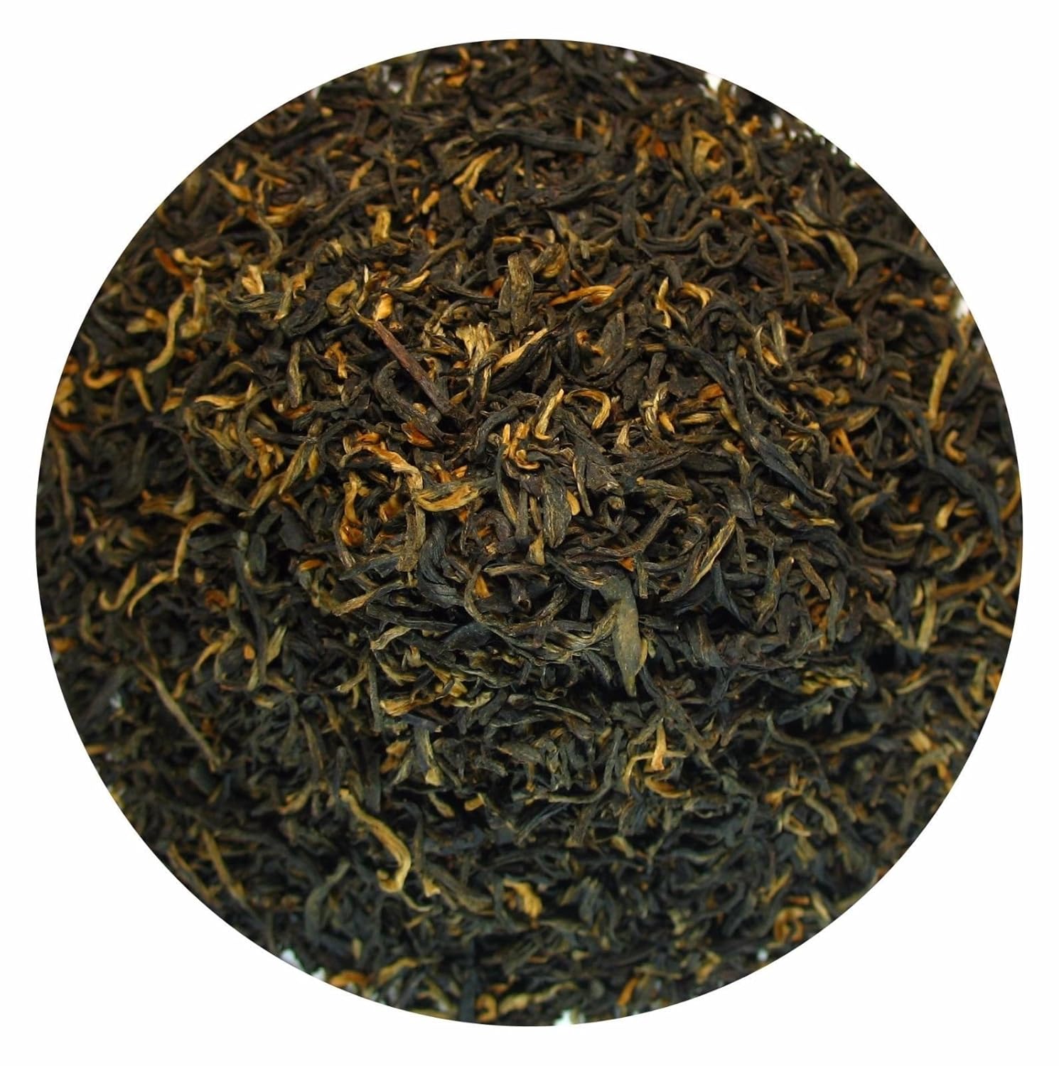 Yunnan Gongfu Black Tea , Natural China Black Tea with Excellent fullness with subtle sweetness– 8 Oz Bag