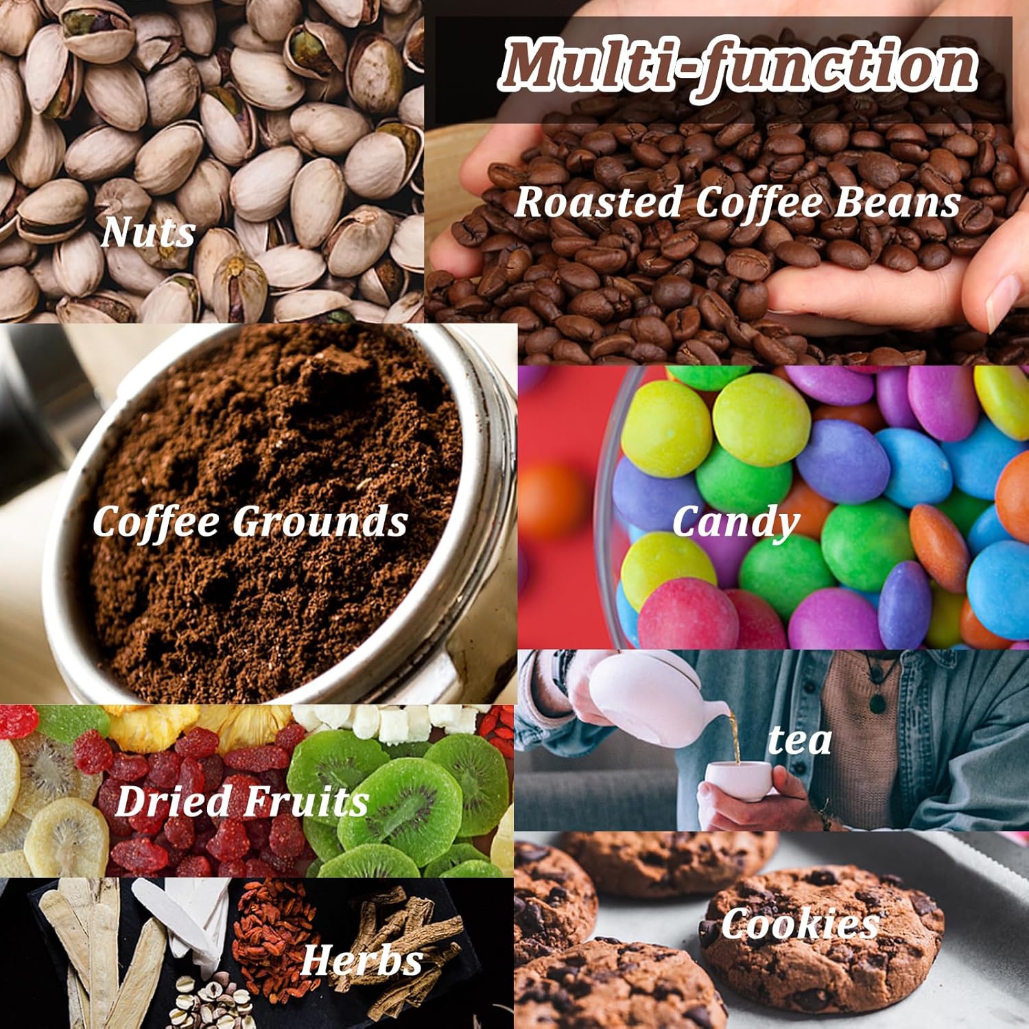 Coffee Bags with Valve (50 PCS,8oz/0.5lb) Holographic High Barrier Aluminum Foil Flat Bottom Standing Coffee Beans Storage Packaging Bags, Reusable Heat Seal Side Zipper Pouches for Small Business