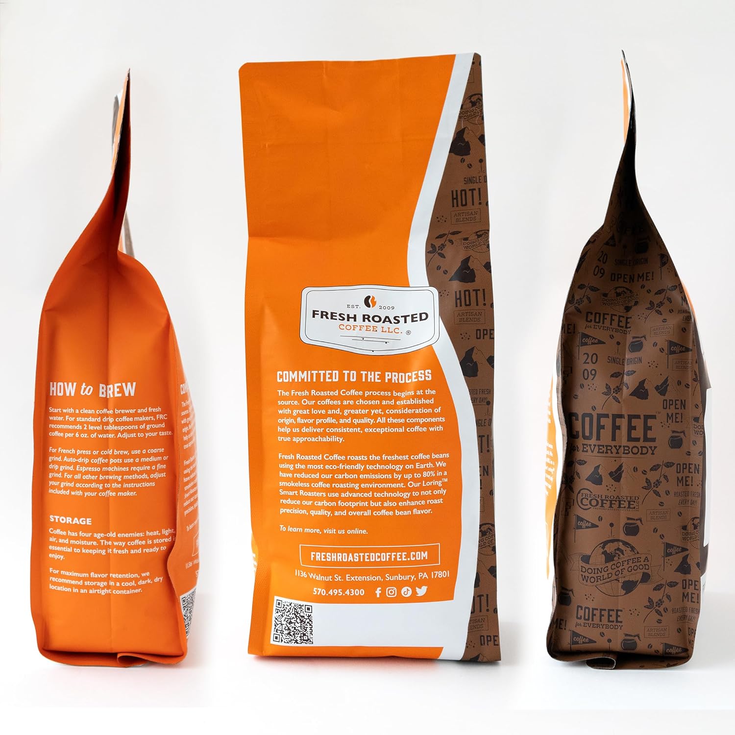 Fresh Roasted Coffee, Breakfast Blend, 2 lb (32 oz), Light Roast, Kosher, Whole Bean