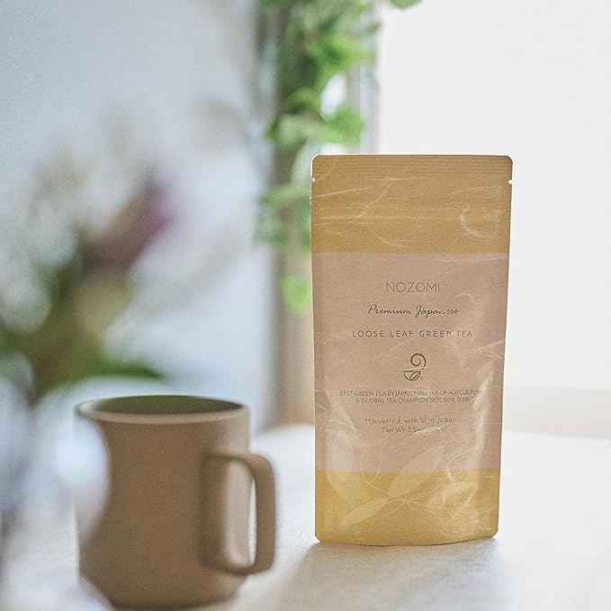 Matcha, Issaku and Nozomi Tea Assortment from Japanese Green Tea Co – Single Origin All-Natural Japanese Tea Set – Non-GMO, No Sugar – Ideal for Tea Lovers