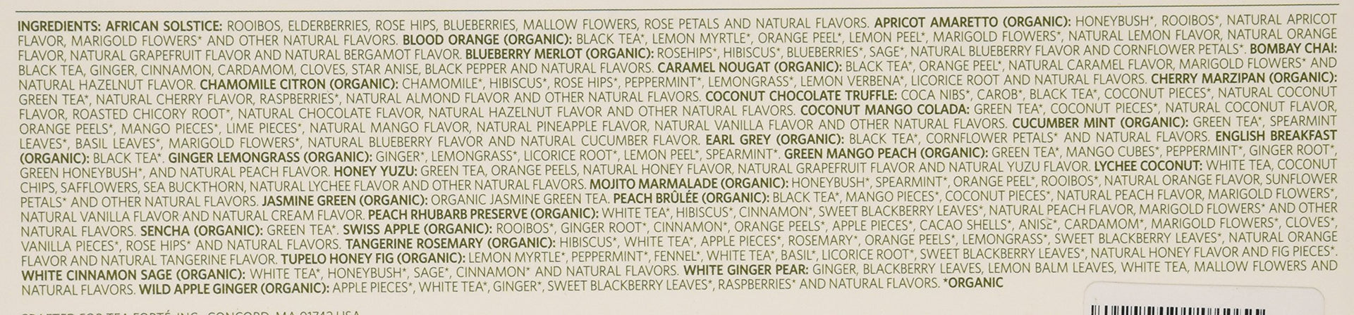 Single Steeps Tea Sampler (15 Count)