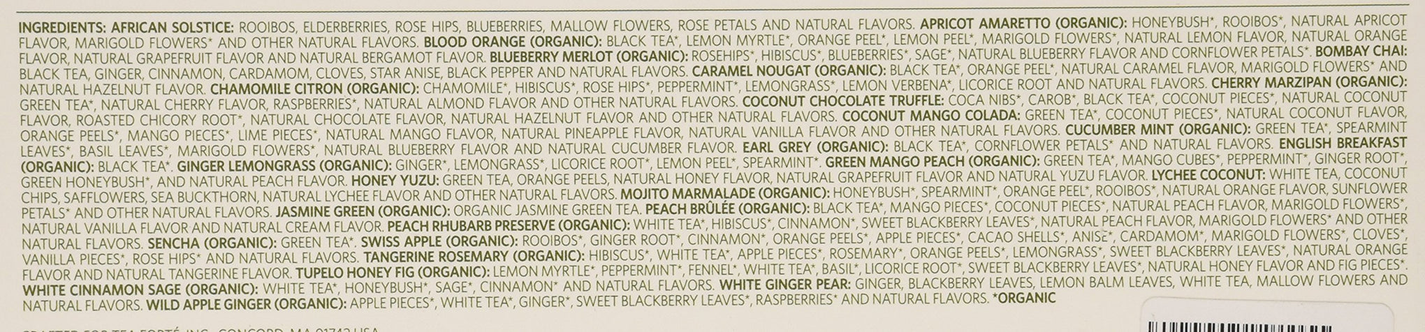 Single Steeps Tea Sampler (15 Count)