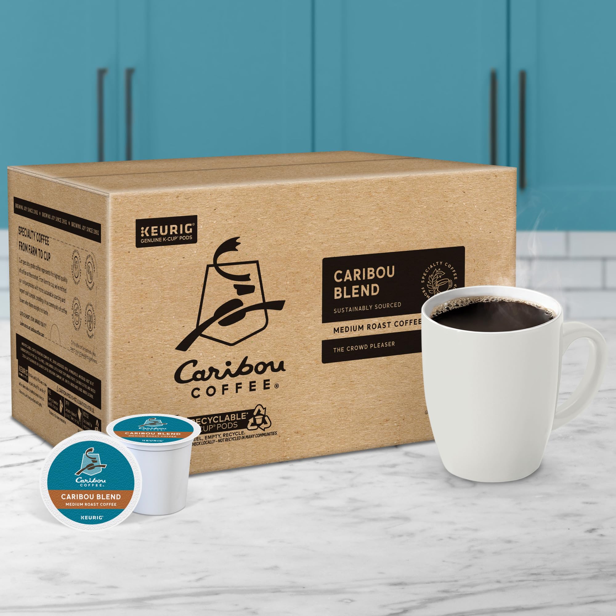 Caribou Blend Keurig Single (96 Count)