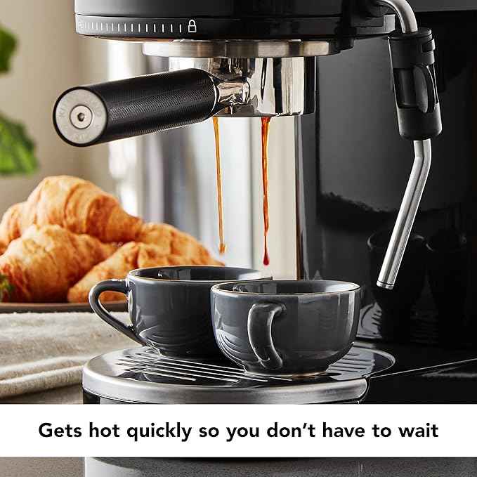 KitchenAid Metal Semi-Automatic Espresso Machine - KES6503