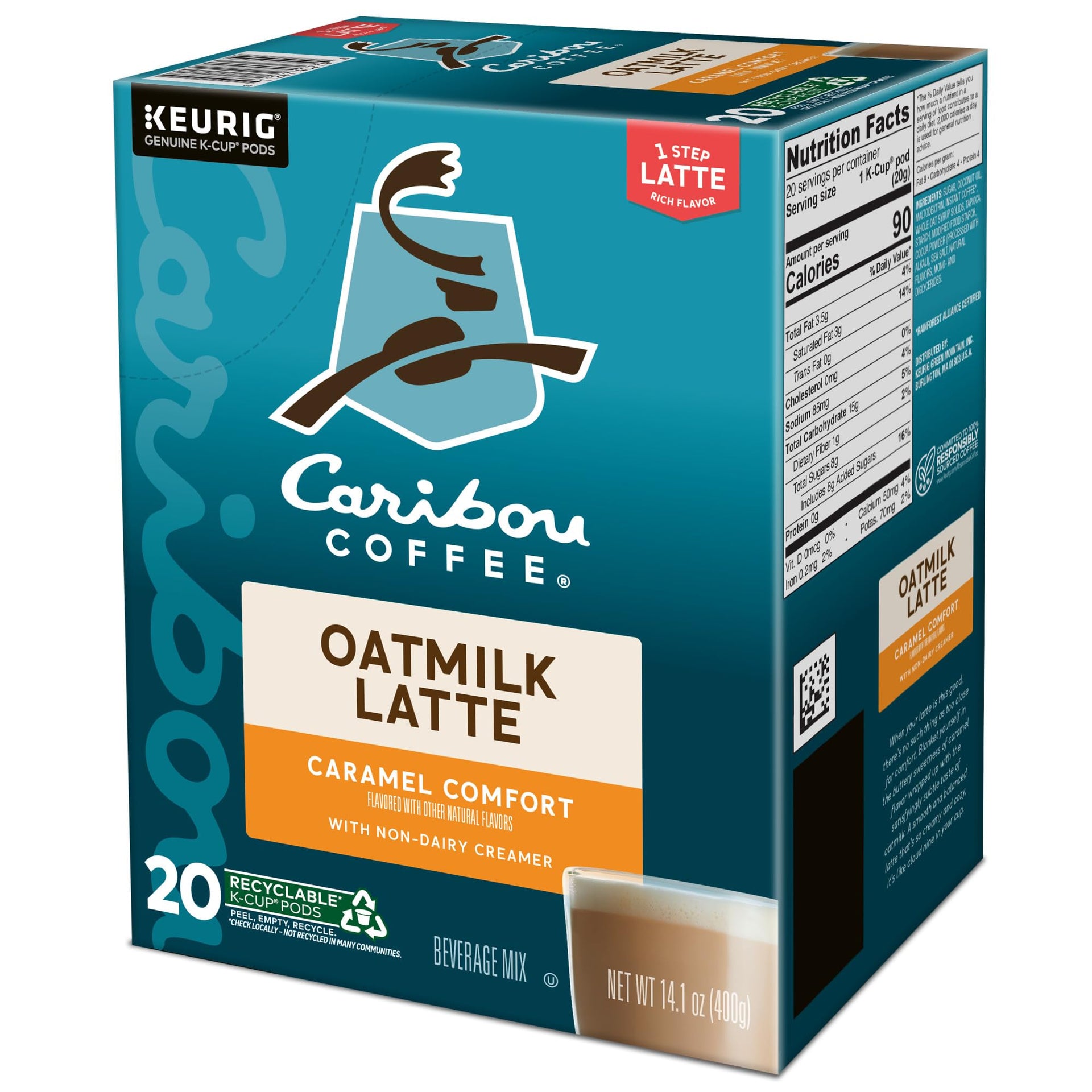 Caramel Comfort Oatmilk Latte (20 Count)