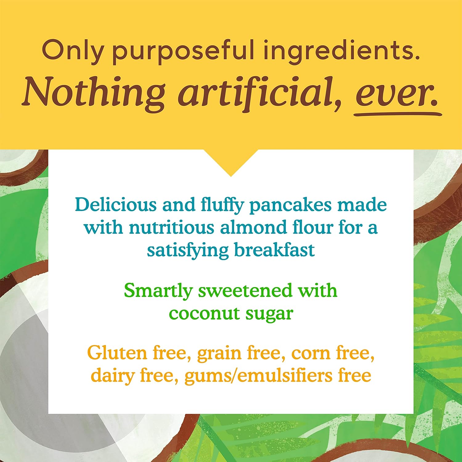 Simple Mills Almond Flour Pancake & Waffle Mix, Original - Gluten Free, Plant Based, Paleo Friendly, Breakfast 10.7 Ounce (Pack of 6)