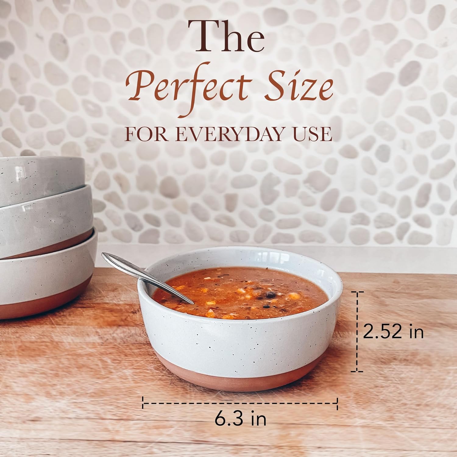 Mora Ceramic Flat Bowls Set of 4-25 oz- For Soup, Salad, Rice, Cereal, Breakfast, Dinner, Serving, Oatmeal, etc - Microwave, Dishwasher and Oven Safe Porcelain Bowl for Eating and Kitchen- Earl Grey