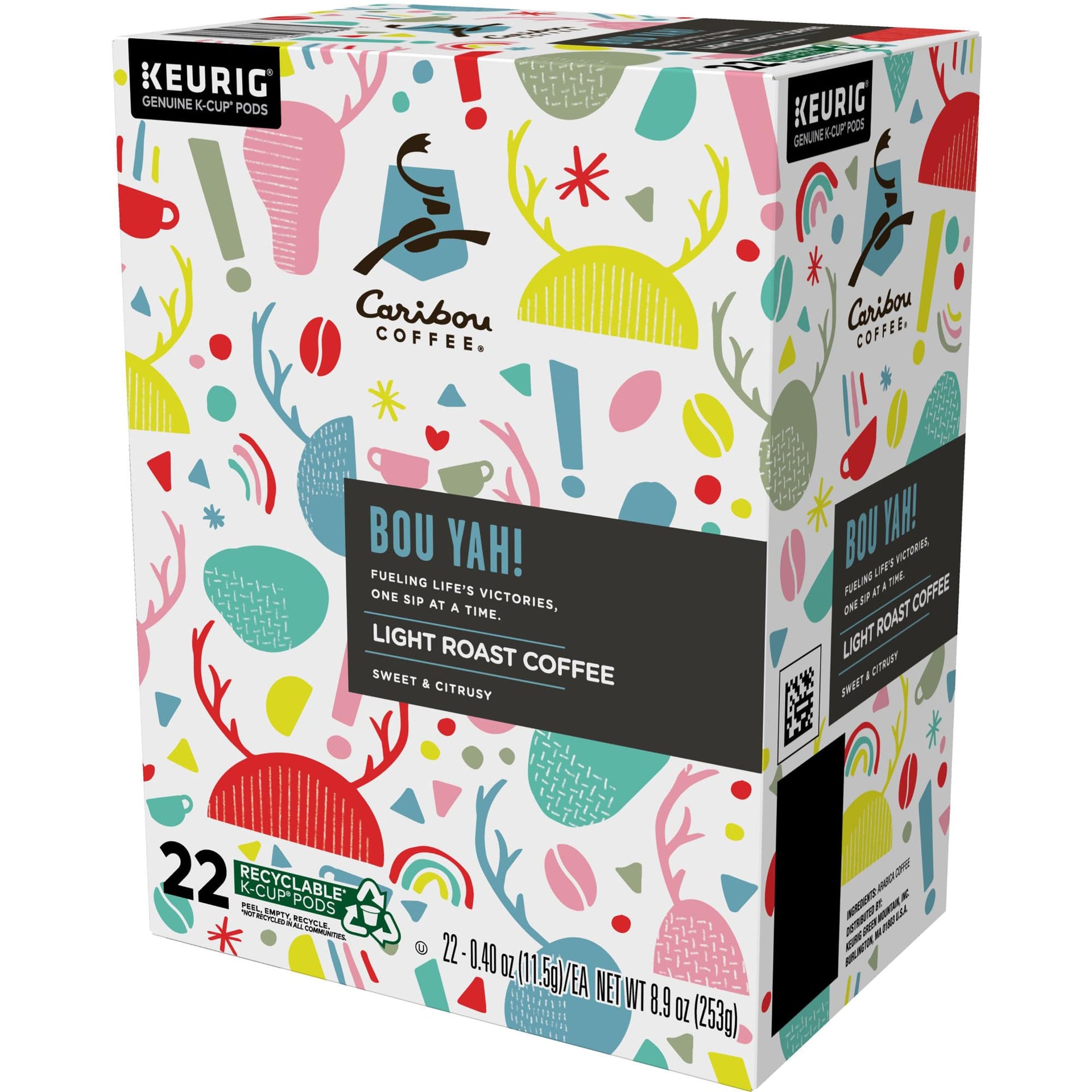 Bou-Yah, Keurig Single Serve K-Cup Pods, 22 Count