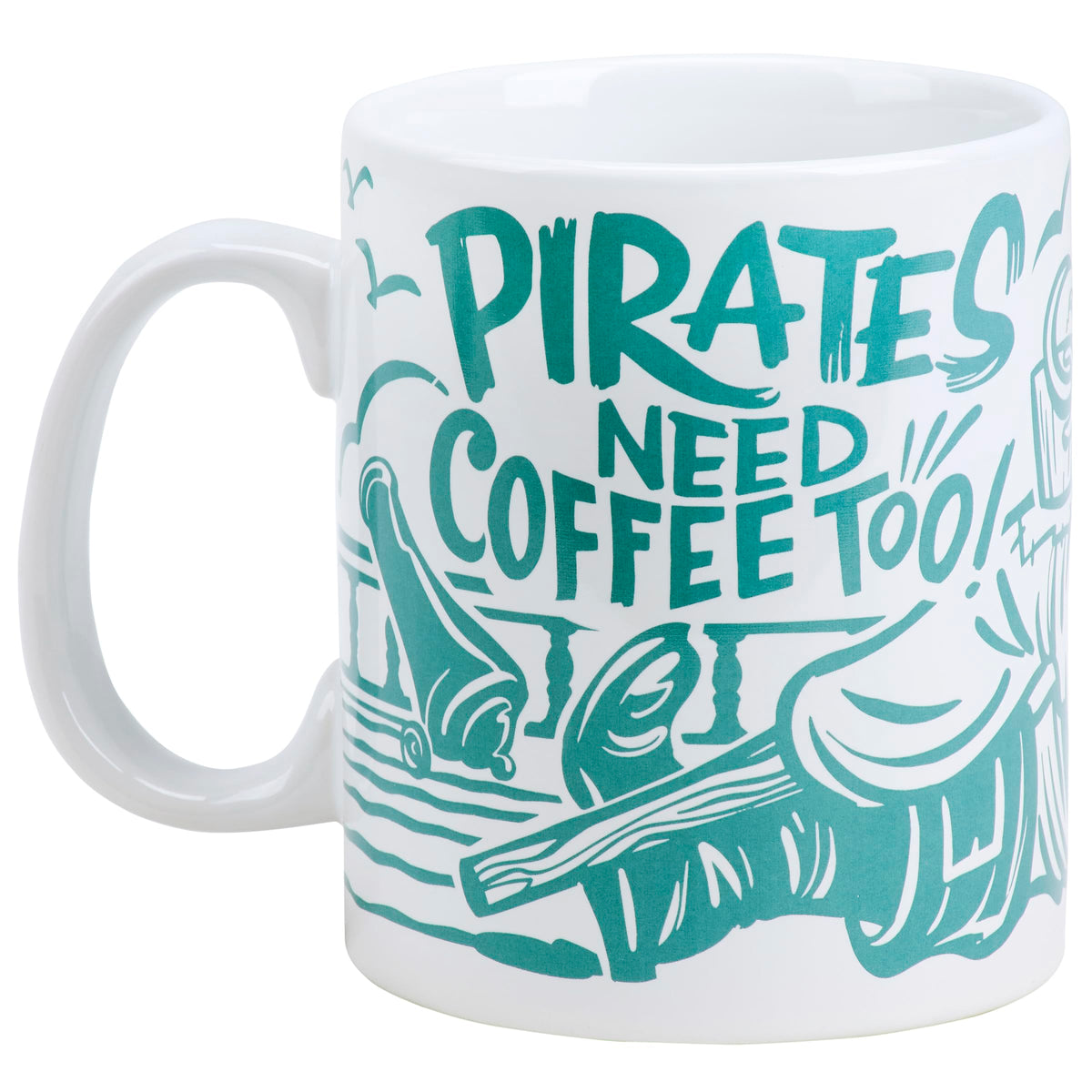 Large 18 oz nautical mug for coffee or tea