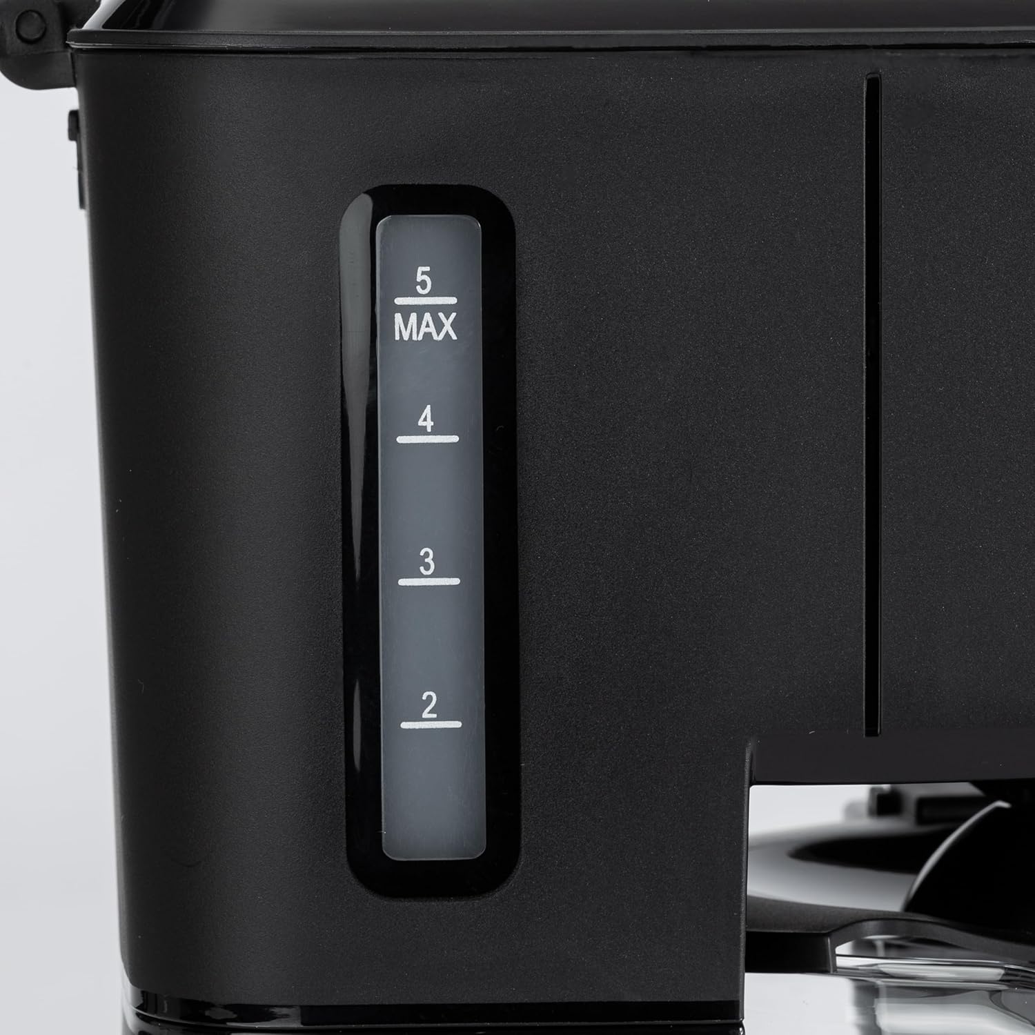 Amazon Basics 5 Cup Drip Coffee Maker, Coffee Machine with Glass Coffee Pot (0.8 Qt), Auto Shut-off, Auto Pause, Removable Filter Basket, Matte Black - Blissbrew