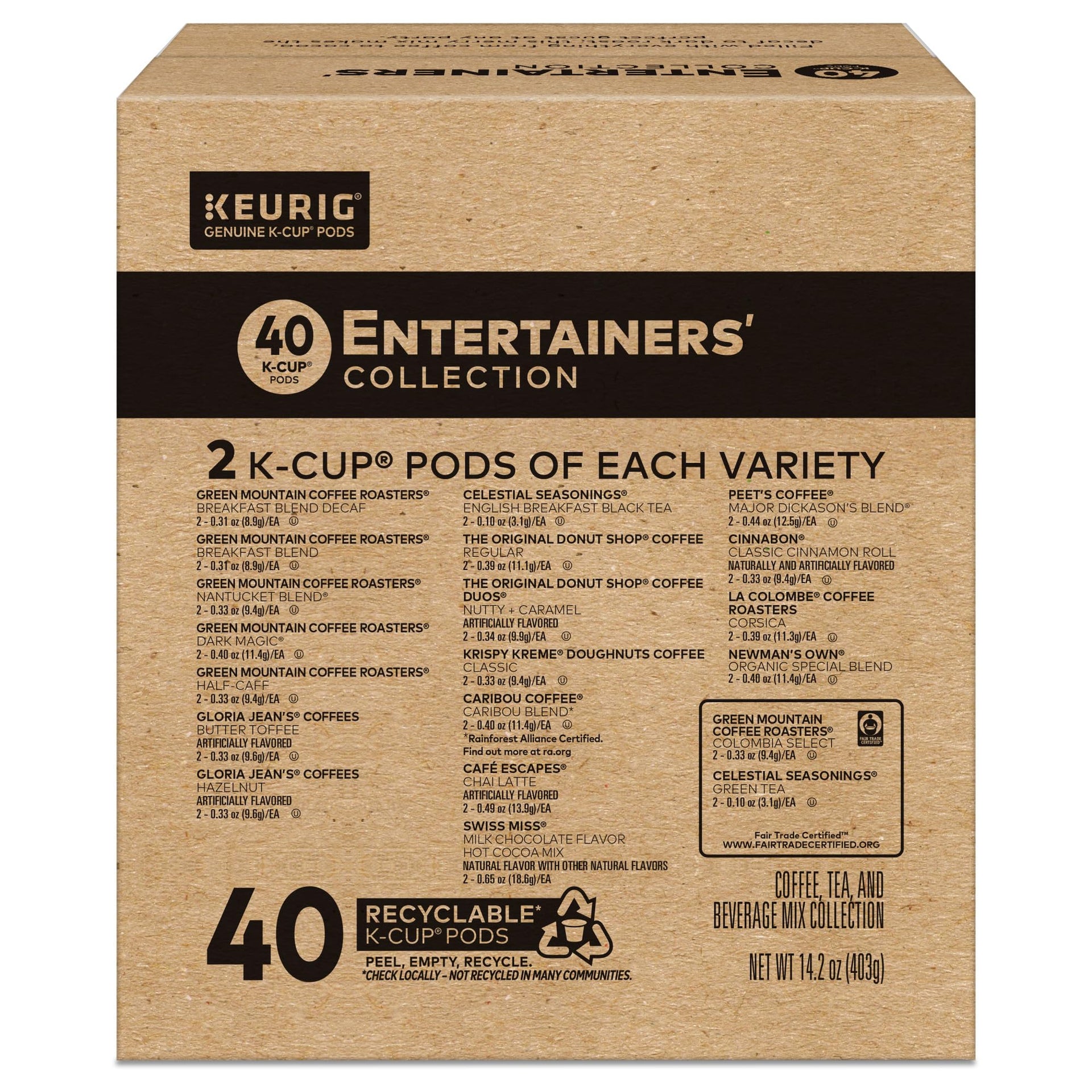 Entertainers Variety Pack (40 Count)
