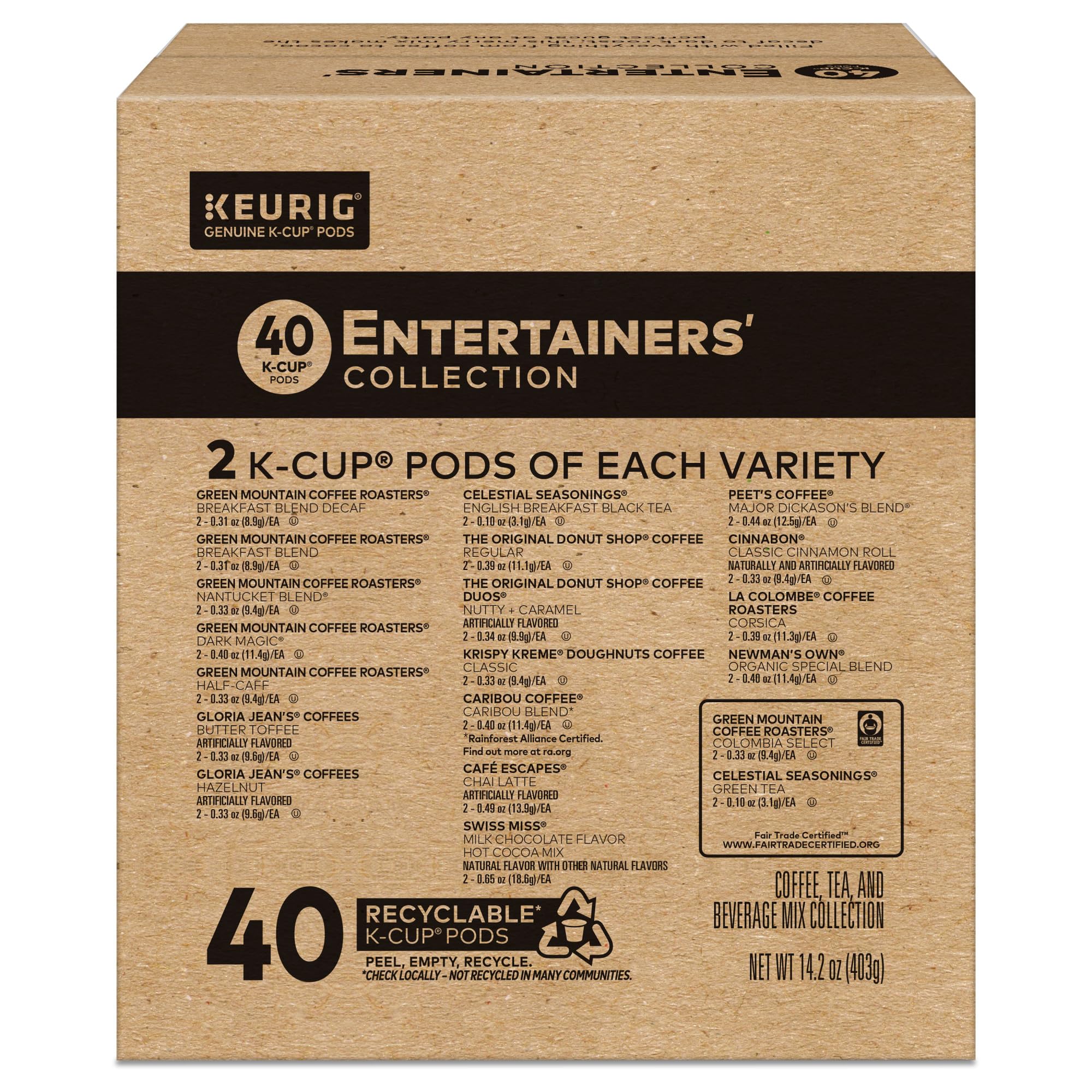 Entertainers Variety Pack (40 Count)