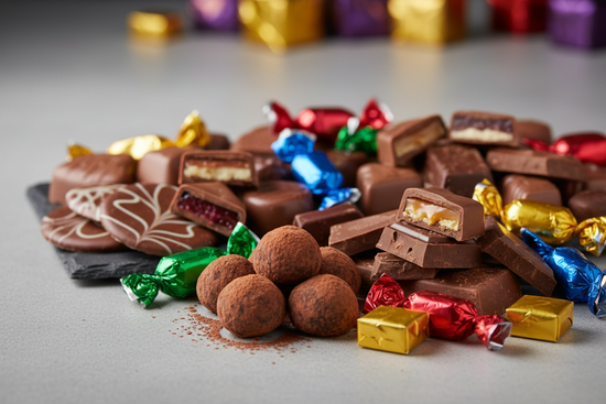 Candy & Chocolate Chocolate (make it real photo)