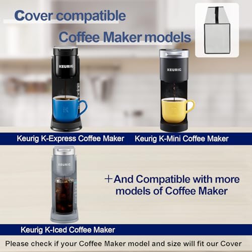 Cover for Keurig Single Serve K (Silver)