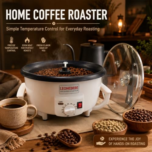 Electric Coffee Roaster Machine for Home Use (Without Timer)