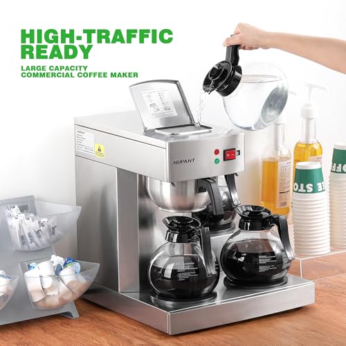 12 Cup Commercial Coffee Maker (3*12 Cup)