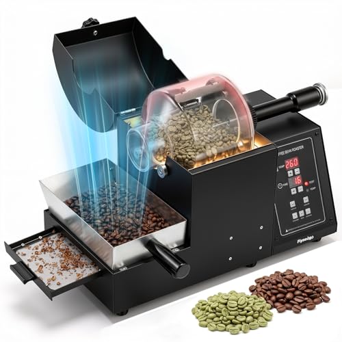 Electric Coffee Roaster with Fast Cooling