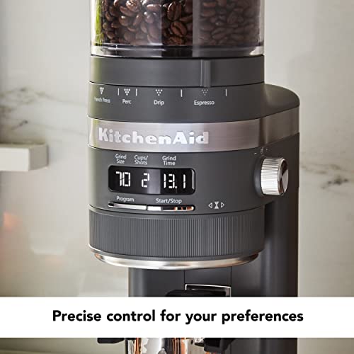 Burr Coffee Grinder (Charcoal Grey / 10 Ounce)
