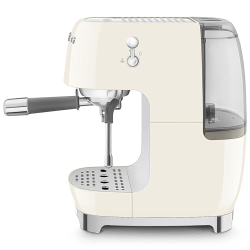 ECF03 Made in Italy Retro Espresso Machine with Cold Brew (Standard / Cream)