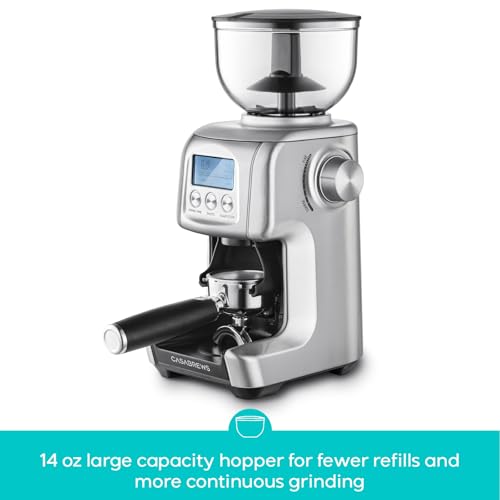 Tornado Electric Conical Burr Coffee Grinder with LCD Display