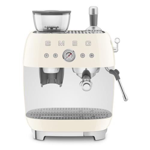EGF03 Semi Automatic Espresso Machine with Built (8.8 oz / Cream)