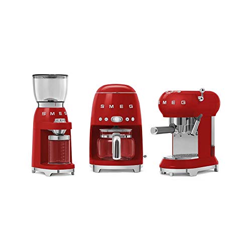 50's Retro Style Aesthetic Coffee Grinder (Red)
