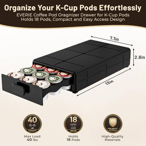 Coffee Pod Organizer Drawer for Keurig K