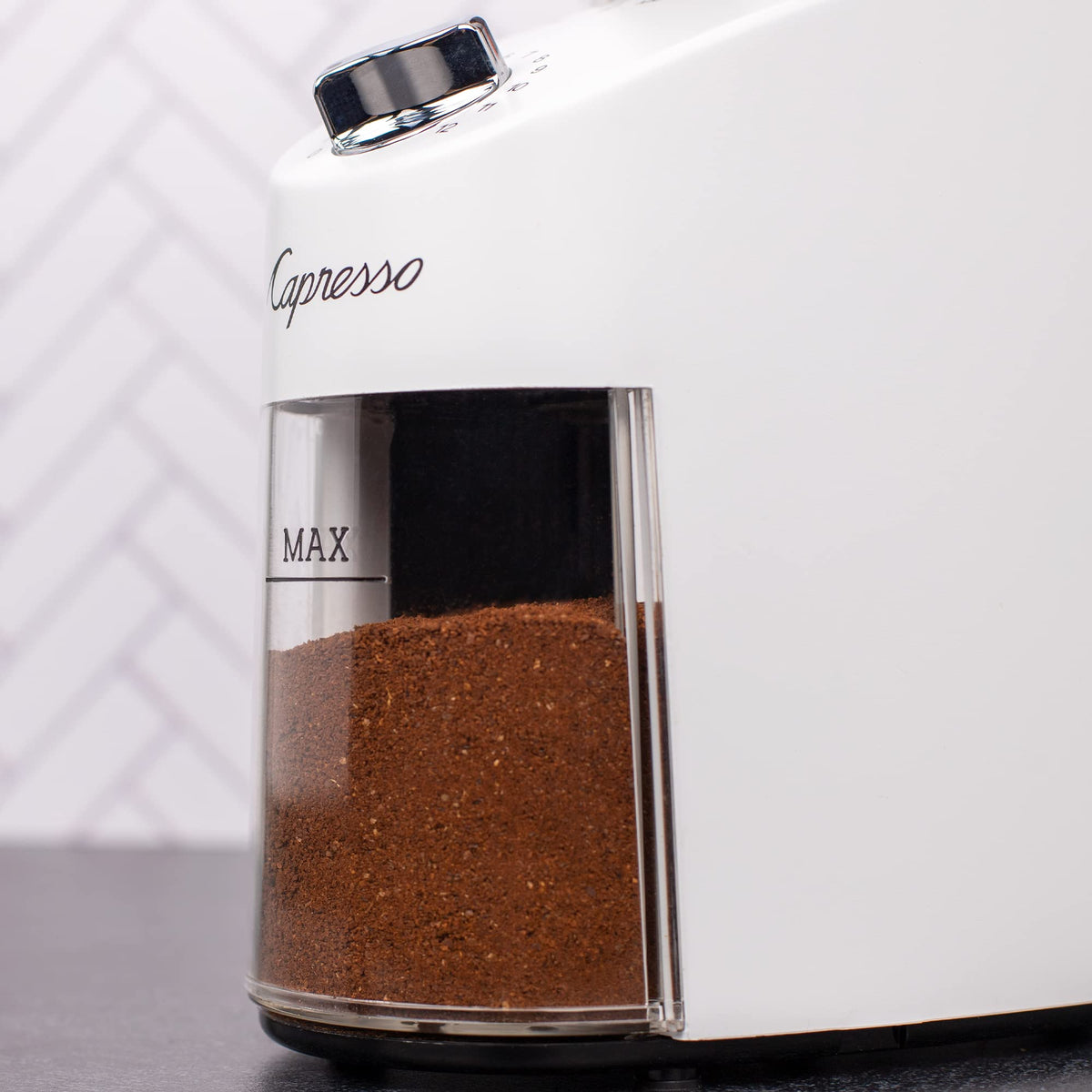 Infinity Plus Conical Burr Grinder (White / 11 oz (Pack of 1))