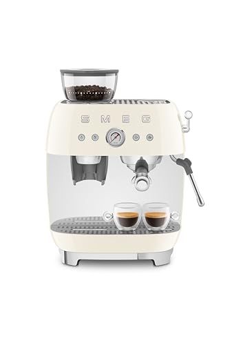 EGF03 Semi Automatic Espresso Machine with Built (8.8 oz / Cream)